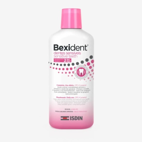 ISDIN Bexident Colutório Dentes Sensíveis 500ML