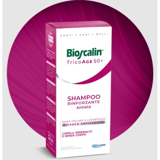 Bioscalin Tricoage50+ Champo Fortificante Idade