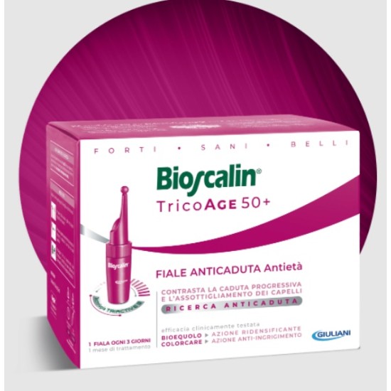 Bioscalin Tricoage50+ Ampolas Queda