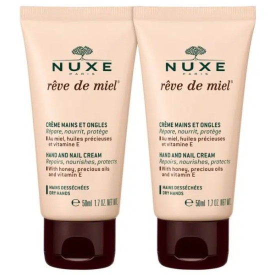 Nuxe Rêve de Miel Duplo Creme de Mãos e Unhas