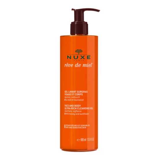 Nuxe Rêve de Miel Gel de Limpeza Rosto e Corpo