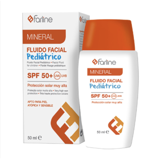 Farline Fluido Facial Pele Atópica Sfp50+