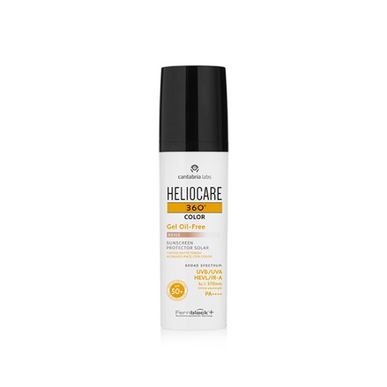 Heliocare 360º Gel Oil-Free Beige Protector Solar SPF50+
