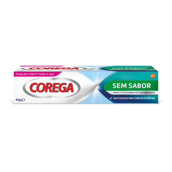 Corega Creme Fixador Prótese Sem Sabor 