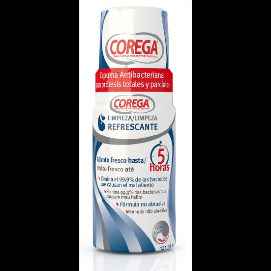 Corega Espuma Limp Protese 125ml