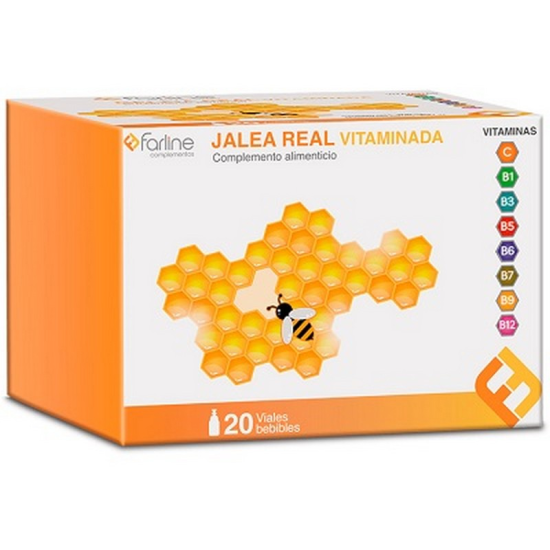 Farline Geleia Real Vitaminas Ampolas
