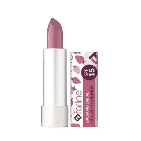 Farline Balsamo Labial Morango Spf15