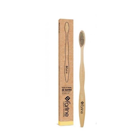 Farline Escova Dentes Bambu Rosa