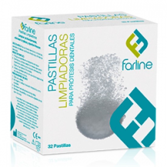Farline Pastilhas Limpeza Proteses