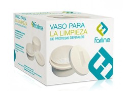 Farline Copo Limpeza Proteses Dentárias