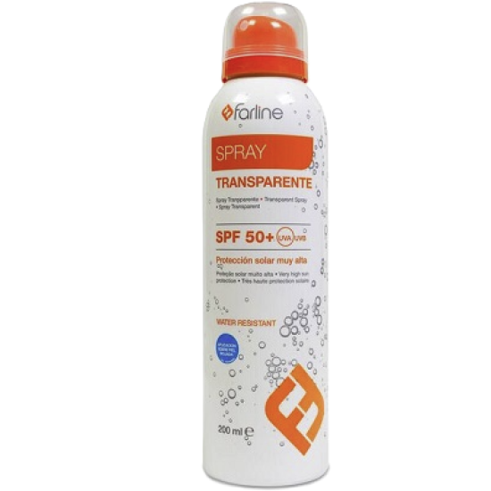 Farline Spray Transparente Spf50+