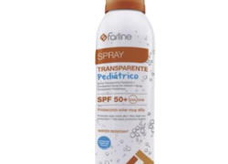 Farline Pediátrico Spray Transparente Spf50+