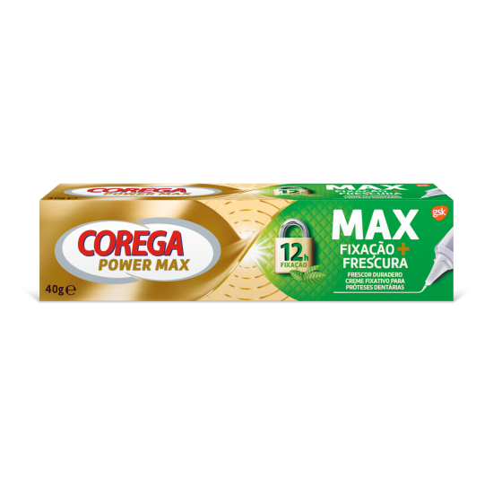 Corega Max Fix+Frescura Creme Fixador Proteses