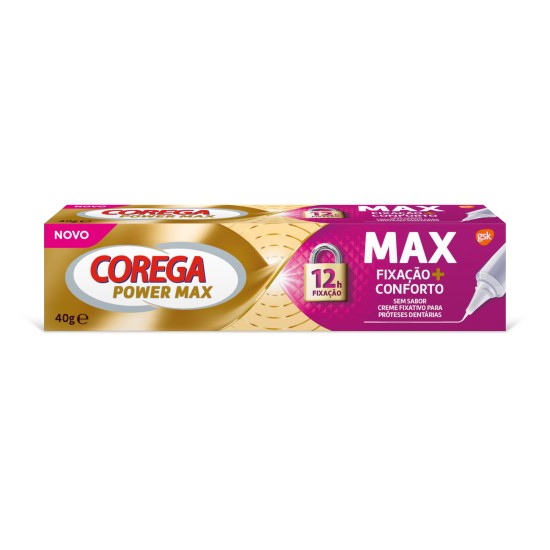 Corega Max Fix+Conforto Creme Fixador Proteses