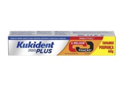 Kukident Firmeza Mastig Creme Adesivo S/Sab