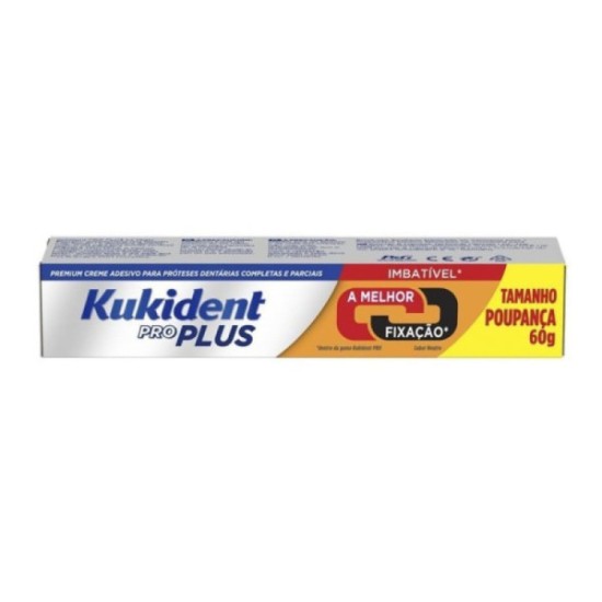 Kukident Firmeza Mastig Creme Adesivo S/Sab