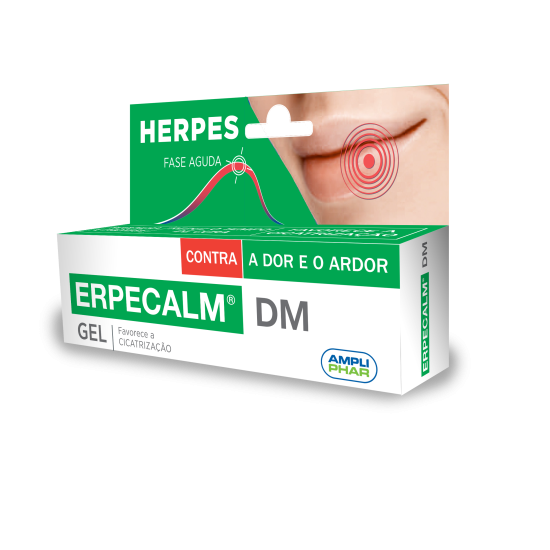 Erpecalm DM Gel +Oferta Batom Hidratante