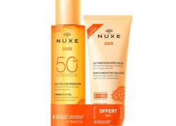 Nuxe Sun Óleo Bronzeador SPF50 150+Oferta Pós Solar