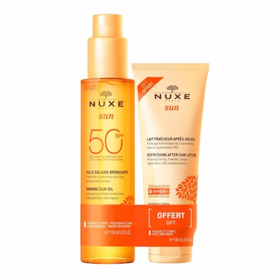 Nuxe Sun Óleo Bronzeador SPF50 150+Oferta Pós Solar