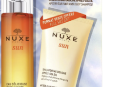 Nuxe Sun Coffret Agua Perfumada 100 ML + Oferta Shampoo Gel Pós Solar 200Ml
