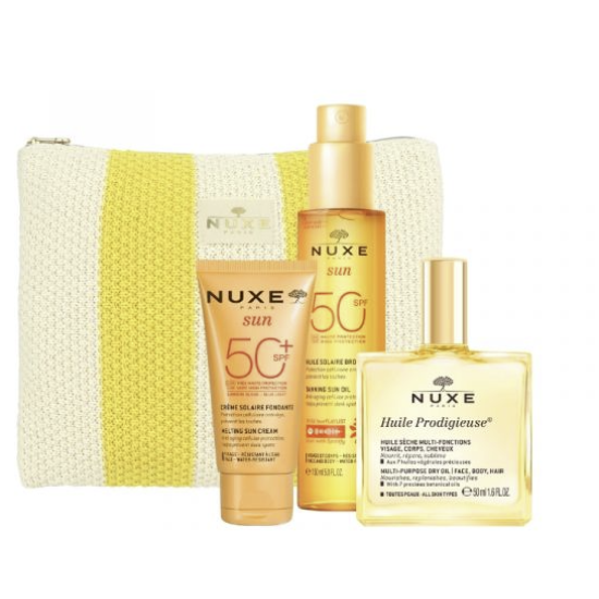 Nuxe Sun Produtos Kit Viagem Essências Verão 25