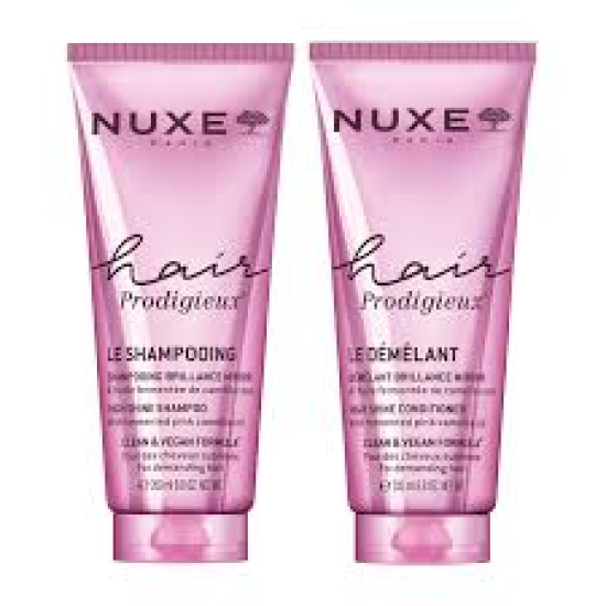 Nuxe Hair Pack Hidratação e Brilho Champô + Condicionador