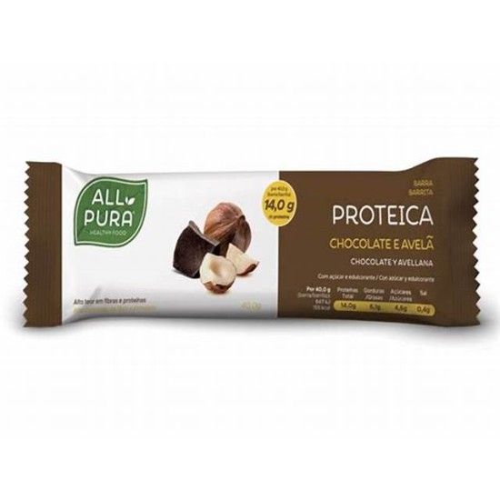 Allpura Barra Proteica Chocolate/Avelã