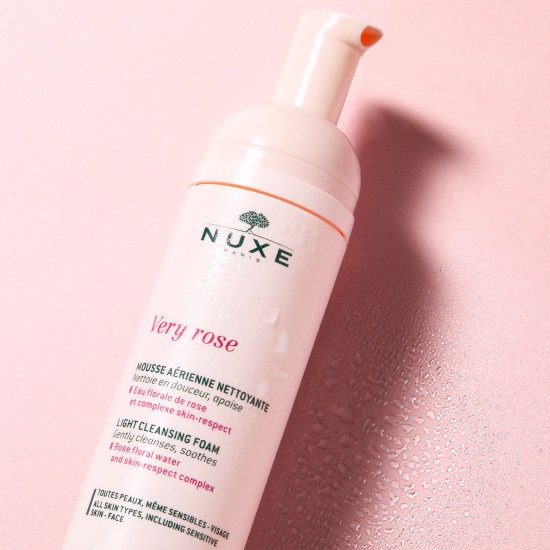 Nuxe Very Rose Espuma de Limpeza